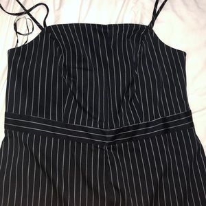 Forever 21 Navy Striped Jumpsuit!